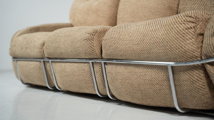 Mid-Century Modern Okay Sofa attributed to Adriano Piazzesi, 1960s