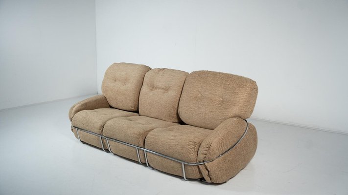 Mid-Century Modern Okay Sofa attributed to Adriano Piazzesi, 1960s