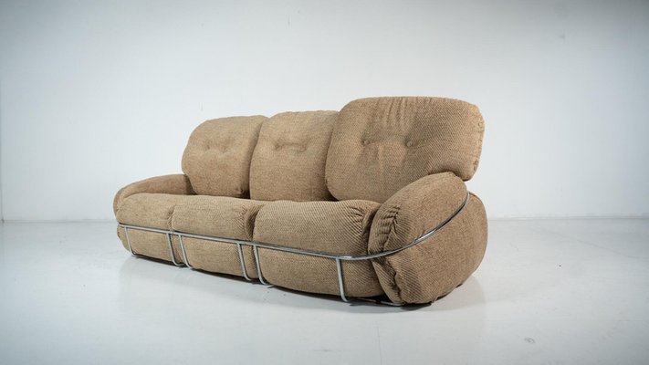 Mid-Century Modern Okay Sofa attributed to Adriano Piazzesi, 1960s