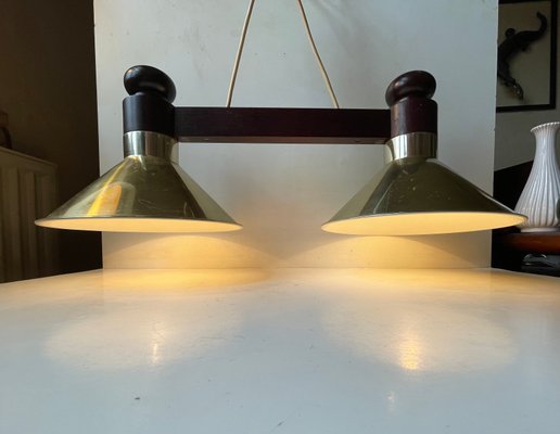 Vintage Danish Pool or Billiard Table Hanging Lamp, 1970s