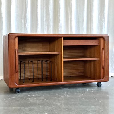 Mid-Century Danish Modern Teak Media Sideboard from Dyrlund, 1960s