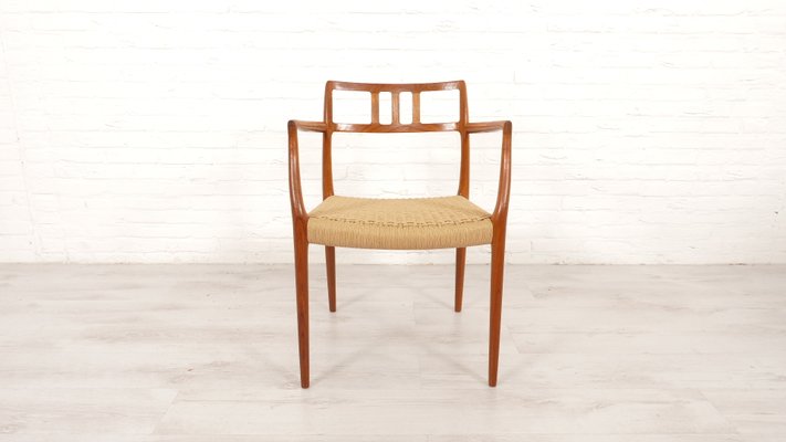 Vintage Teak Model 64 Dining Chair by Niels Otto Moller for Møllers,  1960s