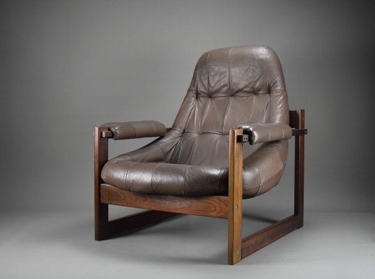 Mid-Century Modern MP-91 Lounge Chair by Percival Lafer, 1970s for