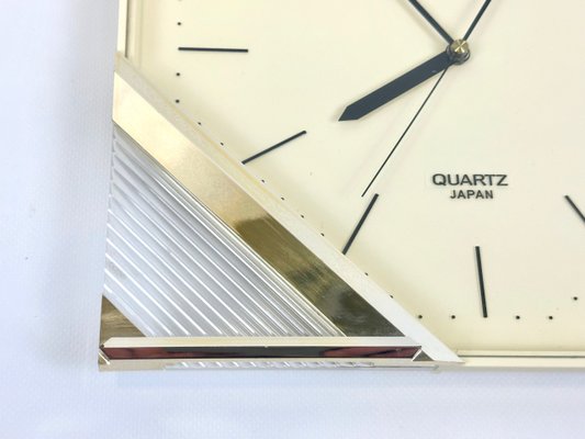Japanese Postmodern Citizen Wall Clock, 1980s for sale at Pamono