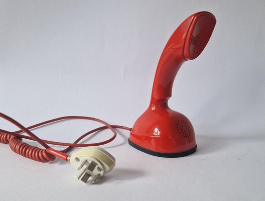 Mid-Century Plastic Cobra Telephone by L.M Ericsson for Ericofon