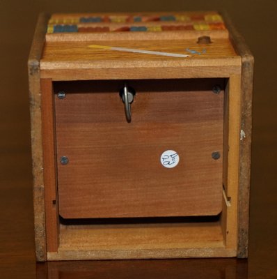 Miniature Folk Art Cigarette and Cigar Dispenser, 1970s for sale at Pamono