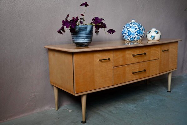 Small Vintage Scandinavian Style Sideboard 1960s