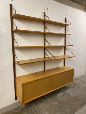 Décor Mural Ancien En Bois Sculpté Main - étagère Ou Support Lourd, Pièce Originale Vintage