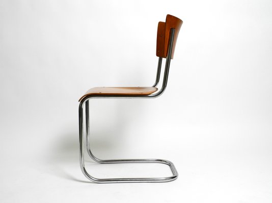 Bauhaus Tubular Steel Chairs by Mart Stam for Robert Slezak Czech