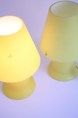 Mid-Century Modern Desk Lamps MV004 Vetreria Lag Murano, 1978, Set