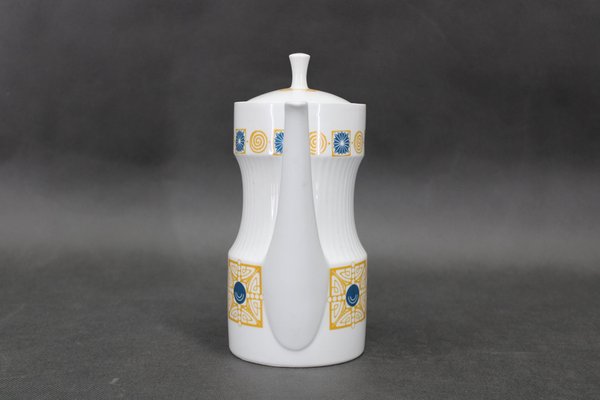 Porcelain Tea Set Nefertiti by Jaroslav Jezek, Czechoslovakia