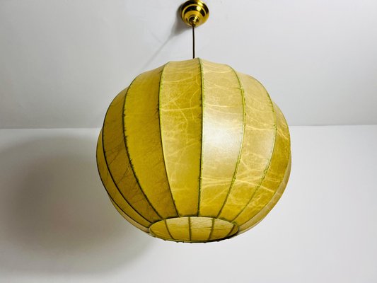 Mid-Century Round Cocoon Pendant Lamp by Achille Castiglioni