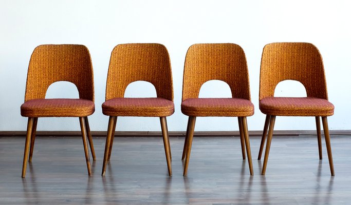 Sillas de comedor vintage de Oswald Haerdtl para Thonet. Juego de 4 ... Sillas de comedor vintage de Oswald Haerdtl para Thonet. Juego de 4 ...