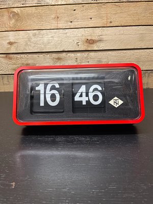 【単品購入不可】Vintage DCM Time Frame TF500 2/2 West German Station Flip Clock from TN Tele Norma, 1960s for sale