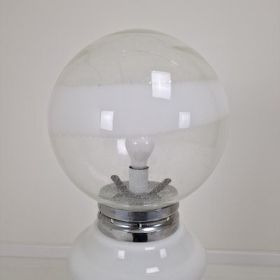 Italian Murano Floor Lamp in 3 Colors Light attributed to Carlo