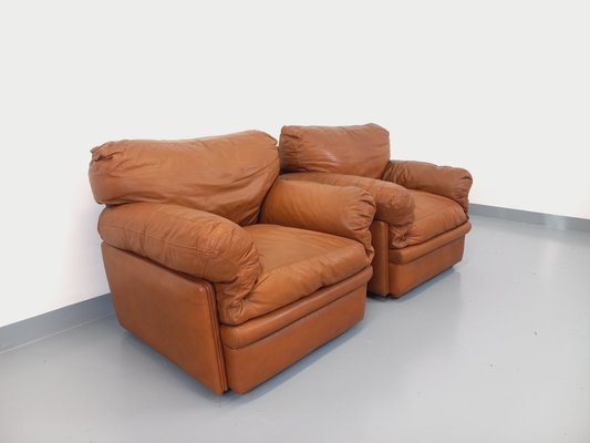 Anni 80 Divani Frau Modelli Poltrone Coquelicot Vintage In Pelle