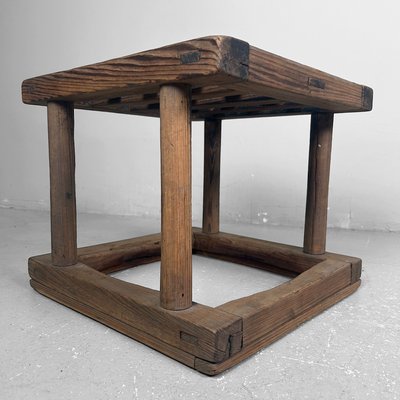 Early Shōwa Era Wooden Kotatsu Table, Japan, 1930s for sale at Pamono