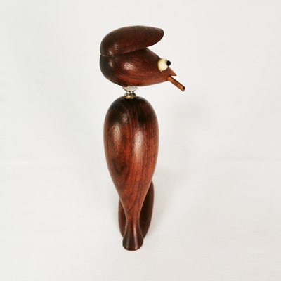 Teak Corkscrew and Bottle Opener attributed to Hans Bolling