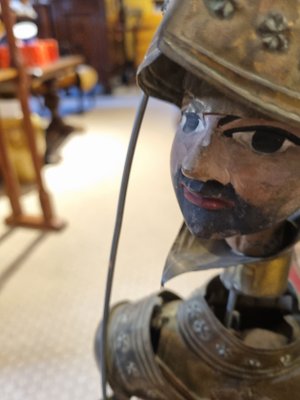 Marionnette à Tiges Orlando Fait Main - Fabrication Italienne (Occasion)