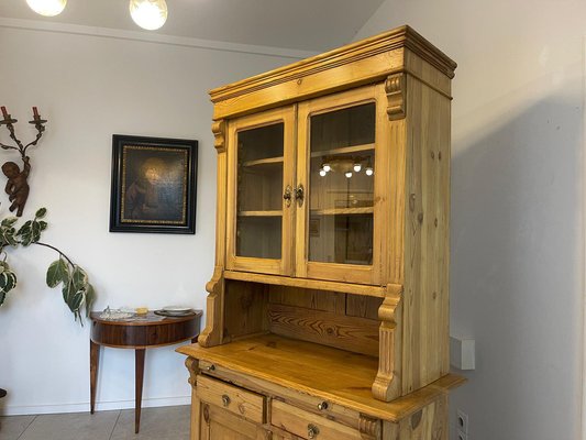 Wilhelminian Style Kitchen Display Cabinet