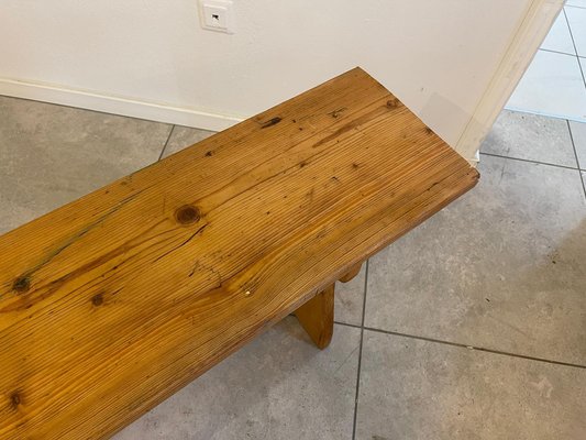 Panca In Legno Massello Stile Fattoria - Per Ingresso, Cucina O Fine Letto (Lunghezza 180 Cm)