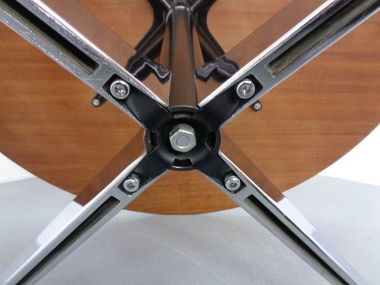 Large Segmented Round Dining Table by Charles & Ray Eames for