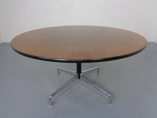 Large Segmented Round Dining Table by Charles & Ray Eames for