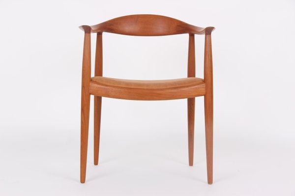 Model Jh 503 Armchair in Teak by Hans J. Wegner for Johannes Hansen 1950s
