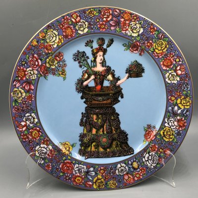 Four Seasons Decorative Plates by Versace for Rosenthal, 1990s