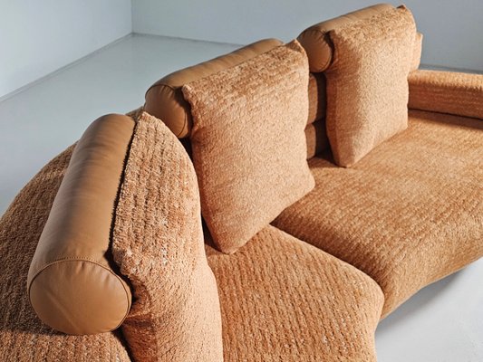 Sculptural Sofa from Wiener Werstätte, 1980s for sale at Pamono