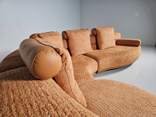 sofa 美品★ Sculptural Sofa from Wiener Werstätte, 1980s for sale at Pamono