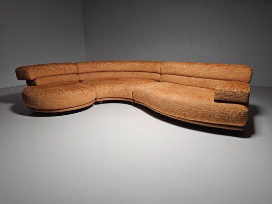 Sculptural Sofa from Wiener Werstätte, 1980s for sale at Pamono