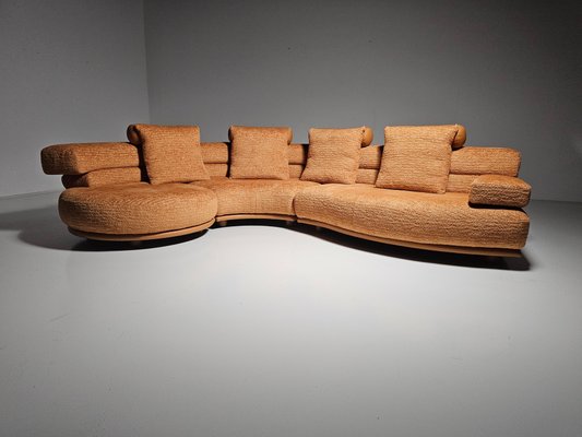 Sculptural Sofa from Wiener Werstätte, 1980s for sale at Pamono