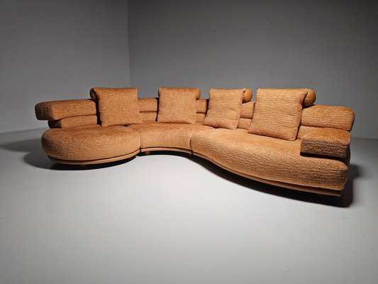 Sculptural Sofa from Wiener Werstätte, 1980s for sale at Pamono