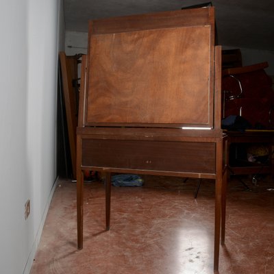 Art Nouveau Liberty 4 Drawer Dressing Table with Italian Marble Top, 1890s for sale at Pamono Art Nouveau Liberty 4 Drawer Dressing Table with Italian Marble Top, 1890s for sale at Pamono