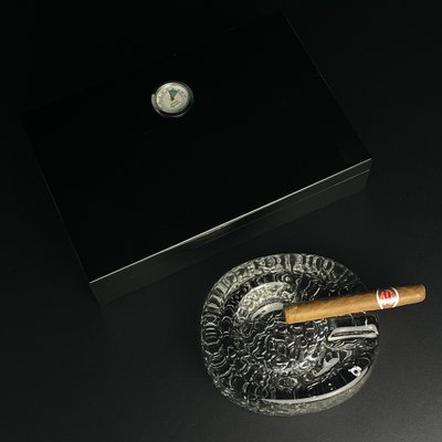 vintage cigarette ashtray Vintage Ice Glass Ashtray by Kosta Boda, Sweden, 1970s for sale at Pamono