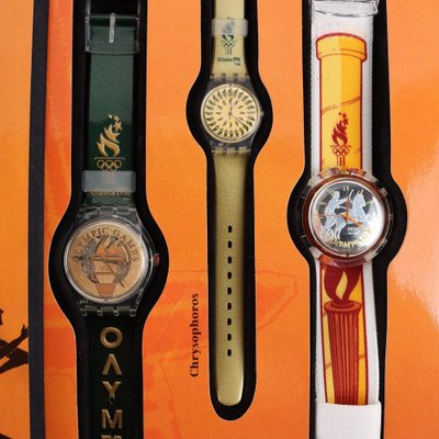 ＳＷＡＴＣＨ　歴代オリンピック記念コレクション　９９９９限定ＢＯＸ　レア商品 Centennial Olympic Games Collection Box Honour & Glory from The