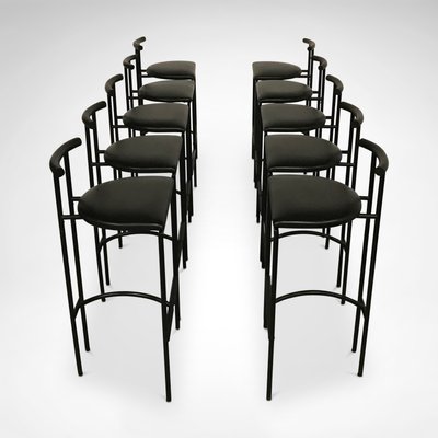 Tokyo Bar Stools by Rodney Kinsman for OMK Bieffeplast, 1980s, Set
