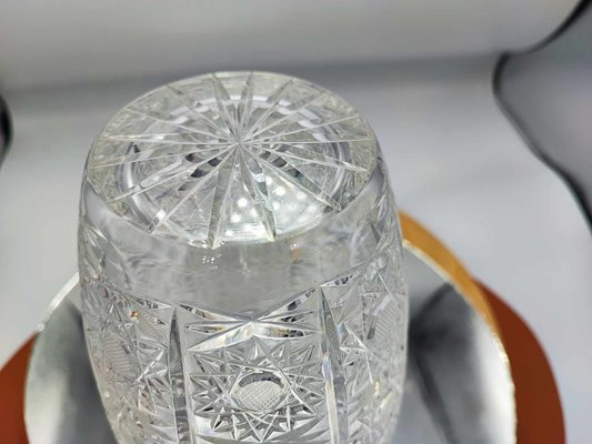 Polnische Vintage Kristallvase von Julia Glassworks, 1970er bei Pamono kaufen