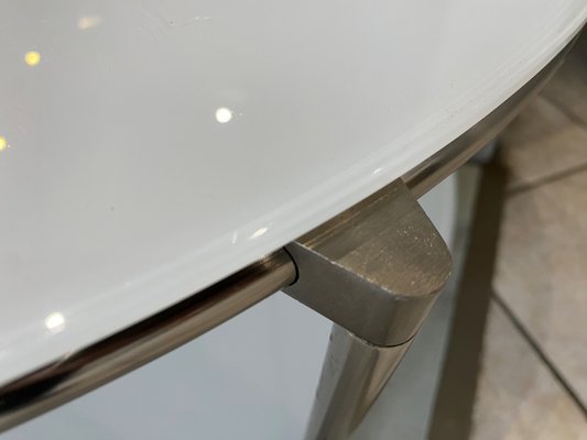 Vintage White Strind Coffee Table by Ehlen Johansson for