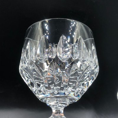 Grand vase en cristal au plomb de Lars Hellsten, années 1970