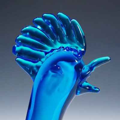 Rooster Sculpture by Dino Martens for Aureliano Toso, 1952 for