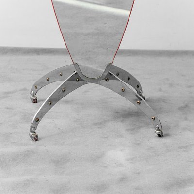 Dulton Floor Mirror by Yasuaki Sasamoto for Li Qian, 1970s for