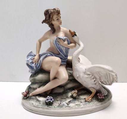 Vintage Capodimonte Porcelain Figurine by Carlo Mollica, 1950s for