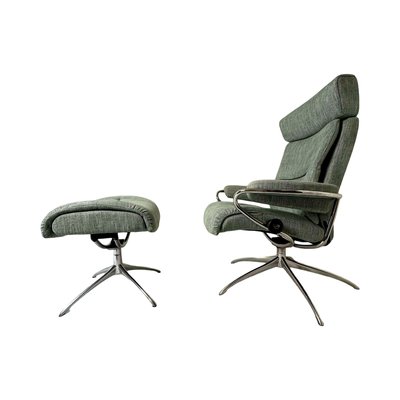 Tokyo Low Back Chair with Adjustable Headrest and Ottoman Tokyo Low Back Chair with Adjustable Headrest and Ottoman