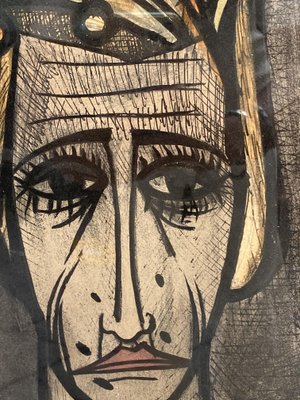 Bernard Buffet 肖像画 1928年作 Bernard Buffet 肖像画 1928年作