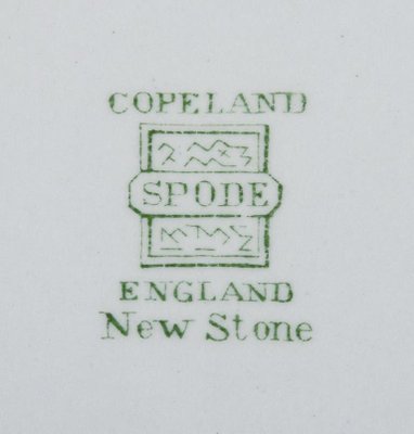 Dinner Plates in Faience from Copeland/Spode, England, 1930s, Set