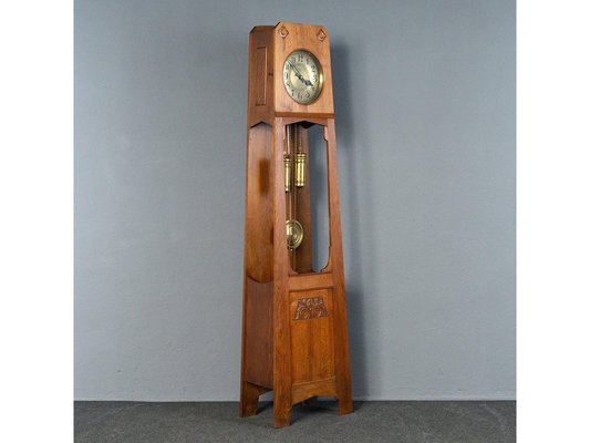 Standuhr im Jugendstil von Gustav Becker bei Pamono kaufen