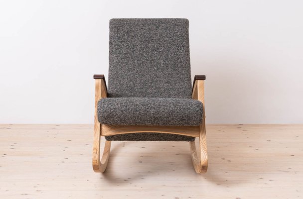 Mid-Century Modern Rocking Chair, 1950s for sale at Pamono