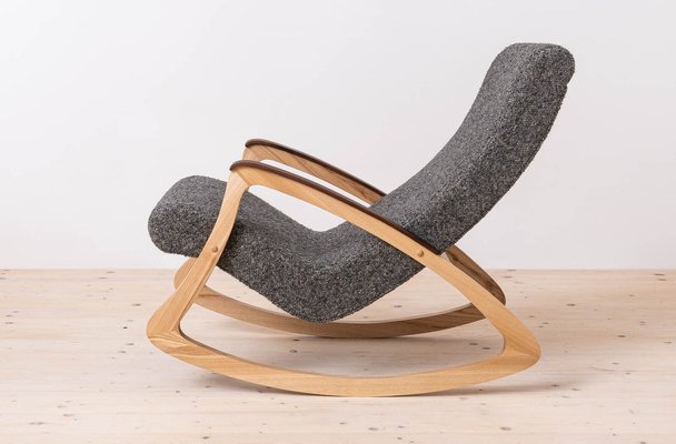 Mid-Century Modern Rocking Chair, 1950s for sale at Pamono Mid-Century Modern Rocking Chair, 1950s for sale at Pamono